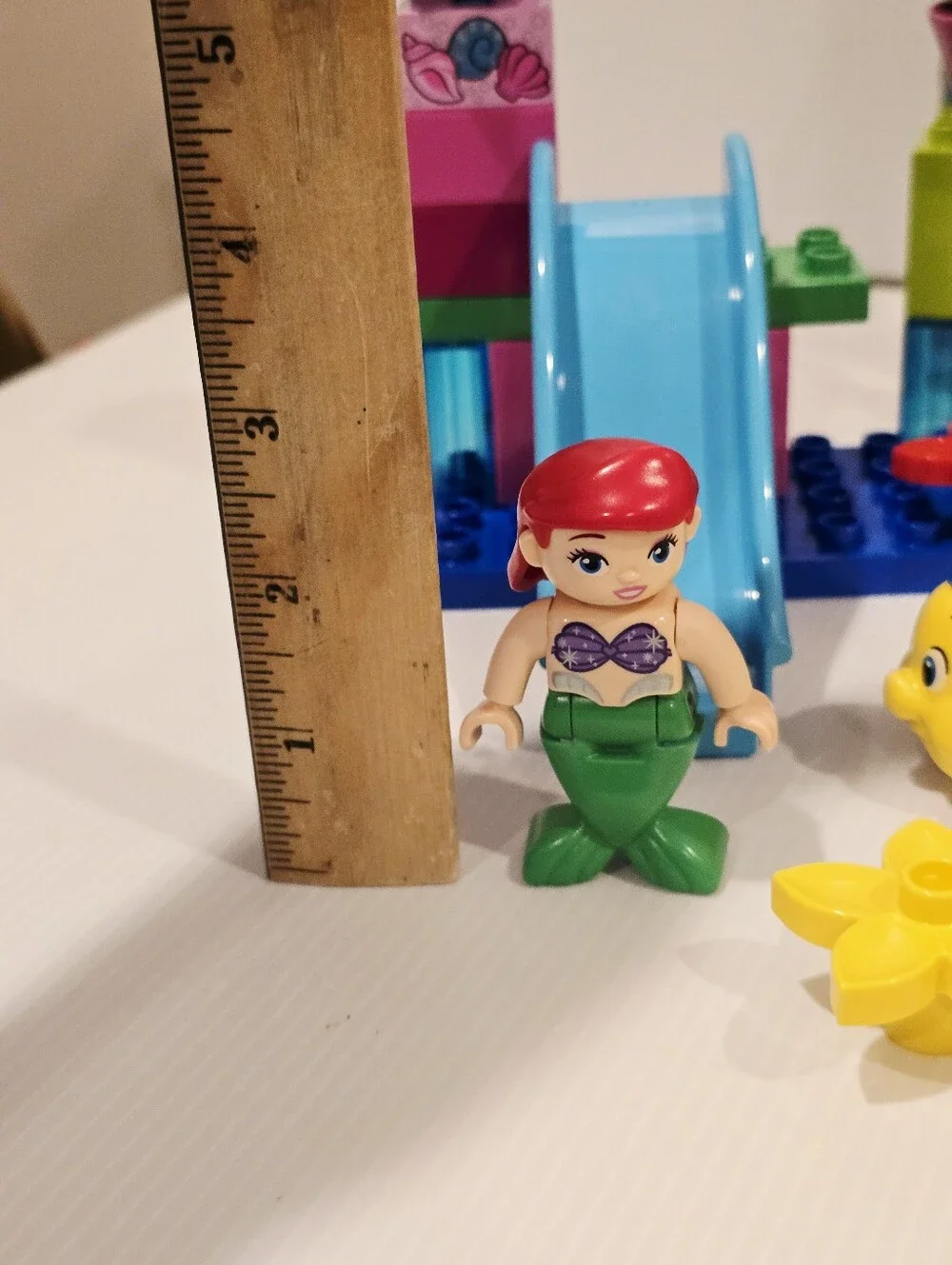 Lego Duplo 10515 Ariel Undersea Castle Little Mermaid Flounder Sebastian
